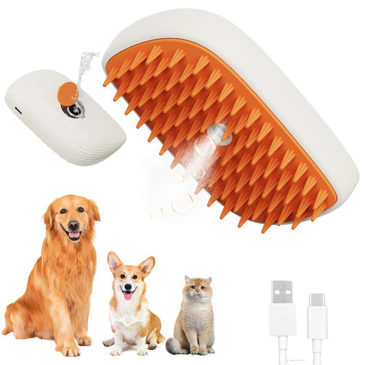 USB Rechargeable Pet Steam Brush | Honeybee77