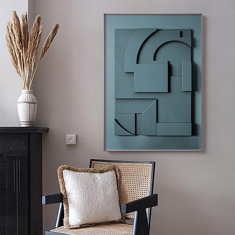 3D Abstract Geometric Morandi Hanging Painting | Honeybee77