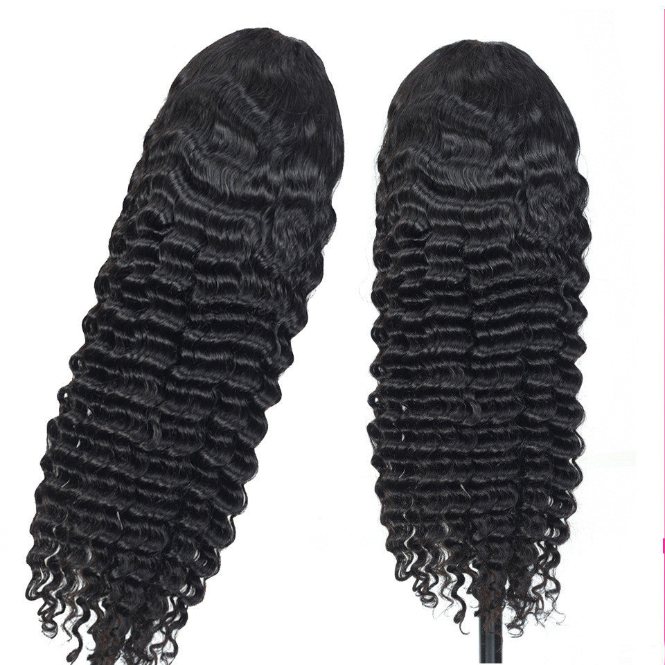 Deep Wave Human Hair Wigs | Honeybee77