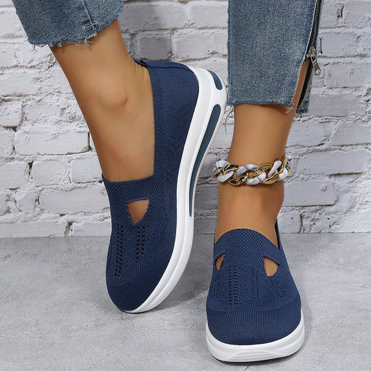 Flat Platform Wedge Casual Sneakers | Honeybee77