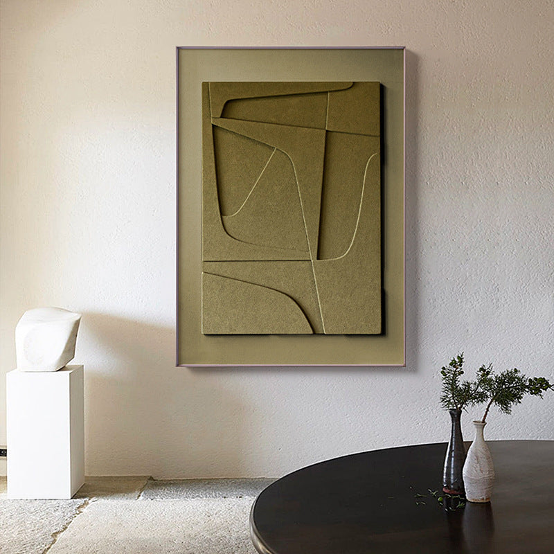 3D Abstract Geometric Morandi Hanging Painting | Honeybee77